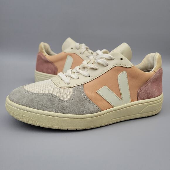 VEJA Shoes - Veja Women's V-10 Suede Trainers Multicolor Size 9